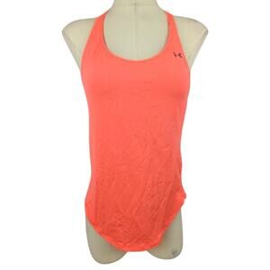 Under Armour CoolSwitch Women's Racerback Tank Top Size S London‎ Orange